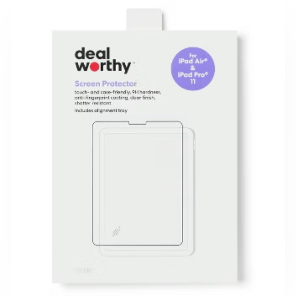 Screen Protector for iPad Pro 11-inch and iPad Air.